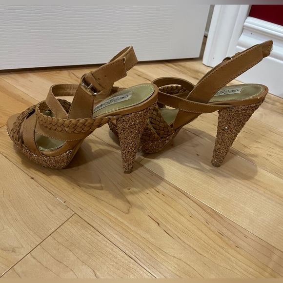 EUC Naughty Money Platform Hills Size6 - Picture 4 of 8